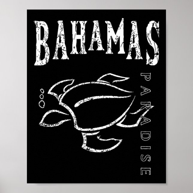 Poster Lembrança das Bahamas (Frente)