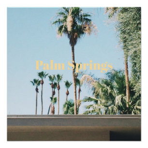 Pôster Lembrança de viagem de Palm Springs