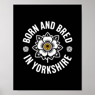 Poster Lembrança de Yorkshire Inglaterra Grã-Bretanha His