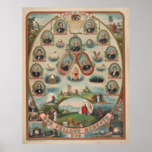 Pôster Lembrança dos companheiros impares [1883]