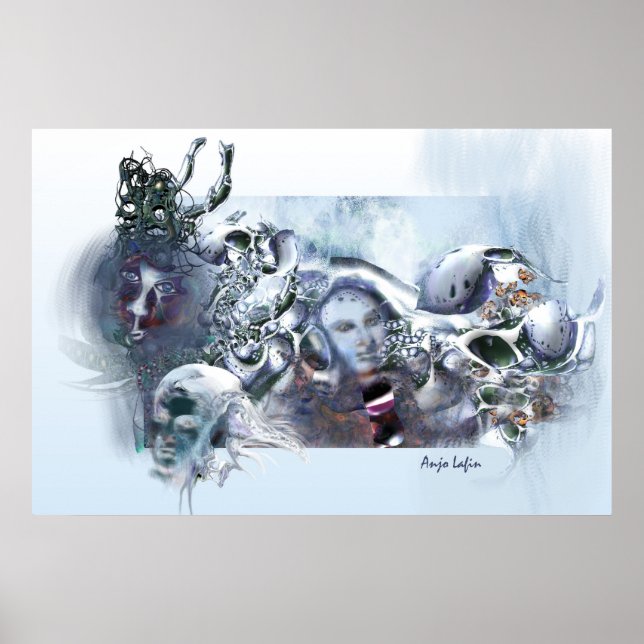 Pôster lembranças de Anjo Lafin (Frente)