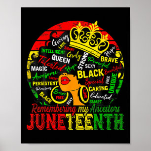 Poster Lembrando Meus Ancestrais Junteécimo Celebrado Bla