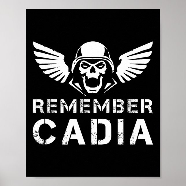 Poster Lembre-Se Da Queda Da Cádia Do Presente De Jogos L (Frente)