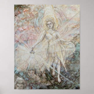 Poster "Lembre-se de quem você é: ser leve"