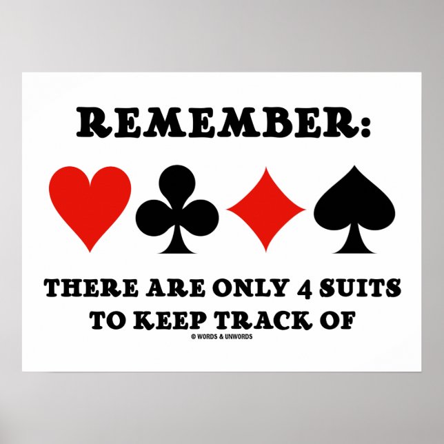 Pôster Lembre-Se: Há Apenas 4 Fatos Para Acompanhar (Frente)