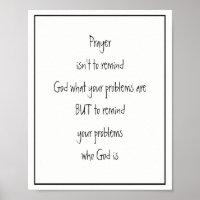 Lembre seus problemas de quem Deus é inspirador