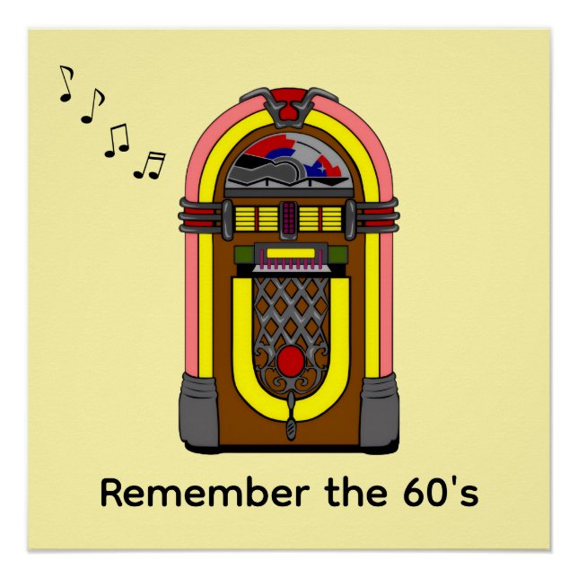 Pôster Lembrem-se dos anos 60 (Frente)