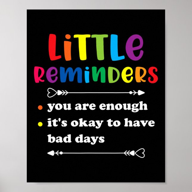 Poster Lembrete Conselheiro de Saúde Mental (Frente)