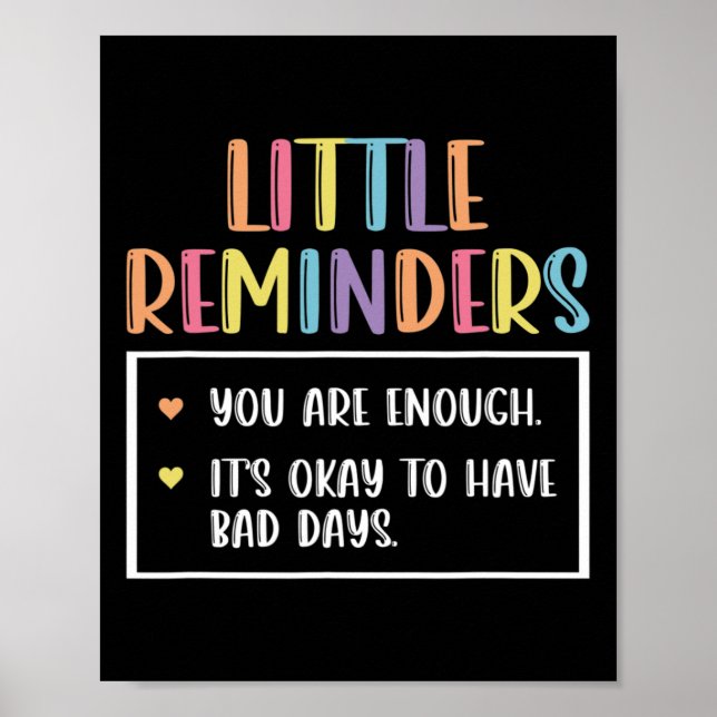 Poster Lembrete Conselheiro de Saúde Mental 1 (Frente)