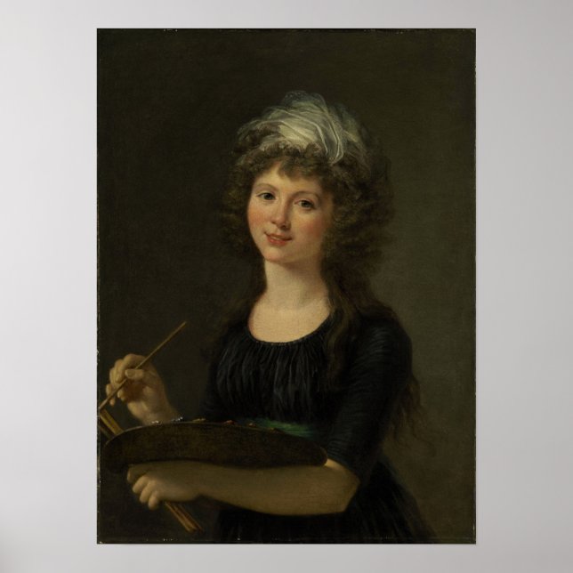 Poster Lemoine - autorretrato (Frente)