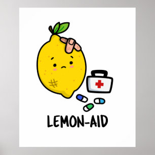 Poster Lemon-aid Engraçado Limão-Limão-Limão