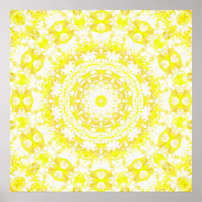 Poster Lemon Meringue Kaleidoscope (Frente)