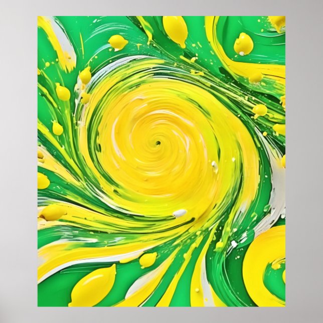 Poster Lemon Tornado Design (Frente)