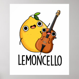 Poster Lemoncello Funny Bebe Pun