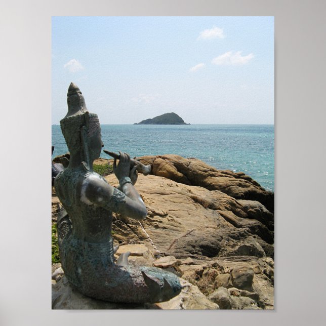 Pôster Lenda de Sudsakorn ... Sattahip, Tailândia (Frente)