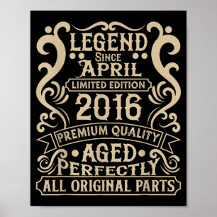 Poster Lenda desde abril de 2016 com 10 anos perfeitos