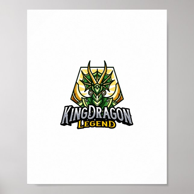 Poster lenda do dragão (Frente)