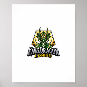 Poster lenda do dragão-rei