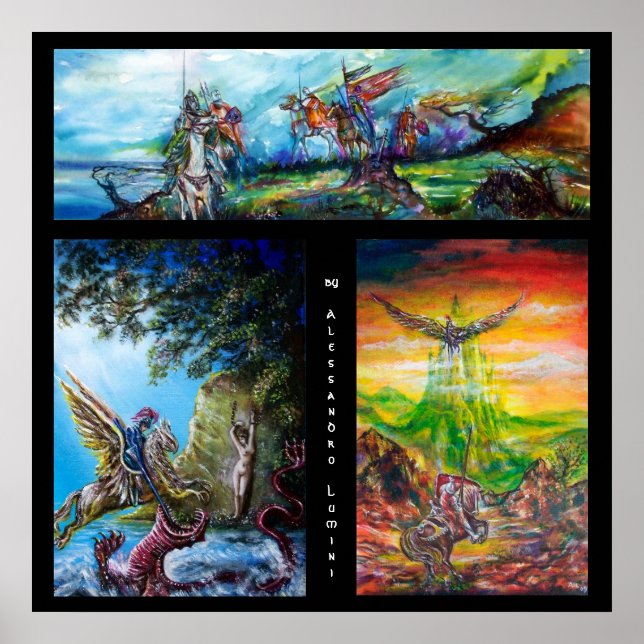 POSTER LENDAS DE MÁGICA E MISTÉRIO (Frente)