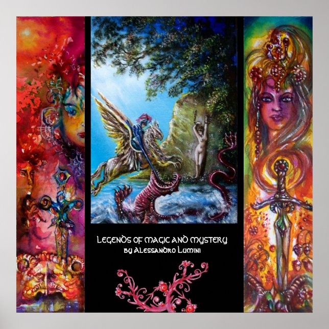 PÔSTER LENDAS DE MÁGICA E MISTÉRIO 4 (Frente)