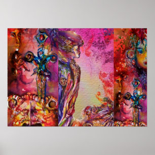 Pôster Lendas Mágicas e Misteriosas de Arthuriano do EXCA