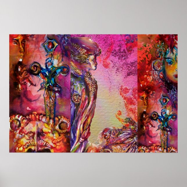 Pôster Lendas Mágicas e Misteriosas de Arthuriano do EXCA (Frente)