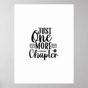 Poster Lendo Arte Apenas Mais Um Capítulo