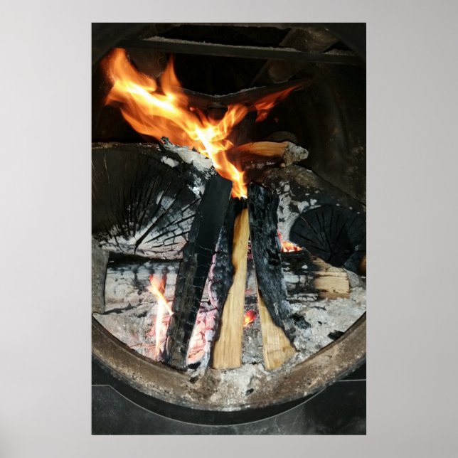 Pôster Lenha (Frente)