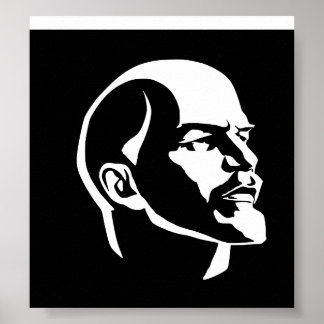 Pôster Lenin Head