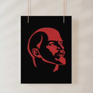 Poster Lenin, URSS, CCCP, União Soviética, Comunismo