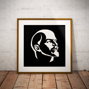 Poster Lenin, URSS, CCCP, União Soviética, Comunismo