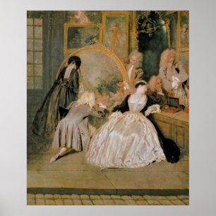 Pôster L'Enseigne de Gersaint, 1720