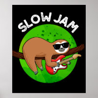 Lenta Jam Funny Music Animal Pun Dark BG