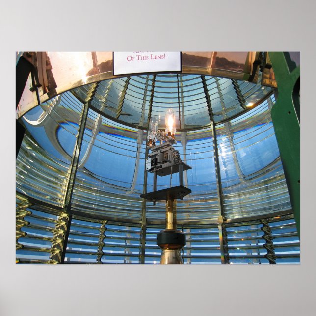 POSTER LENTE FRESNEL LIGHTHOUSE (Frente)