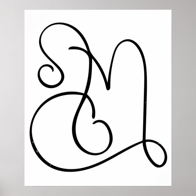 Poster Leo E Capricórnio Envolveram Bastante Arte Zodiac (Frente)