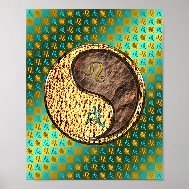 Poster Leo & Earth Dog (Frente)