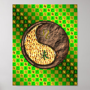 Poster Leo & Earth Goat
