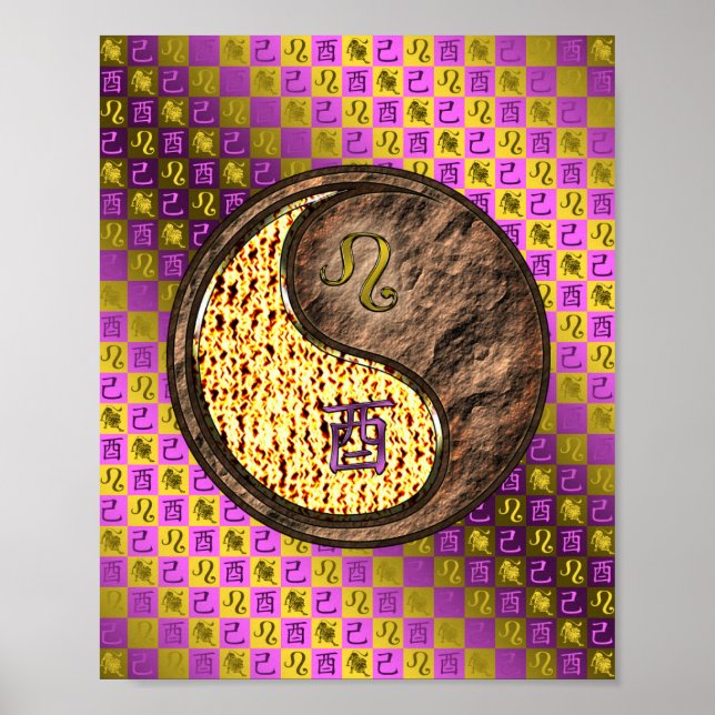 Poster Leo & Earth Rooster (Frente)