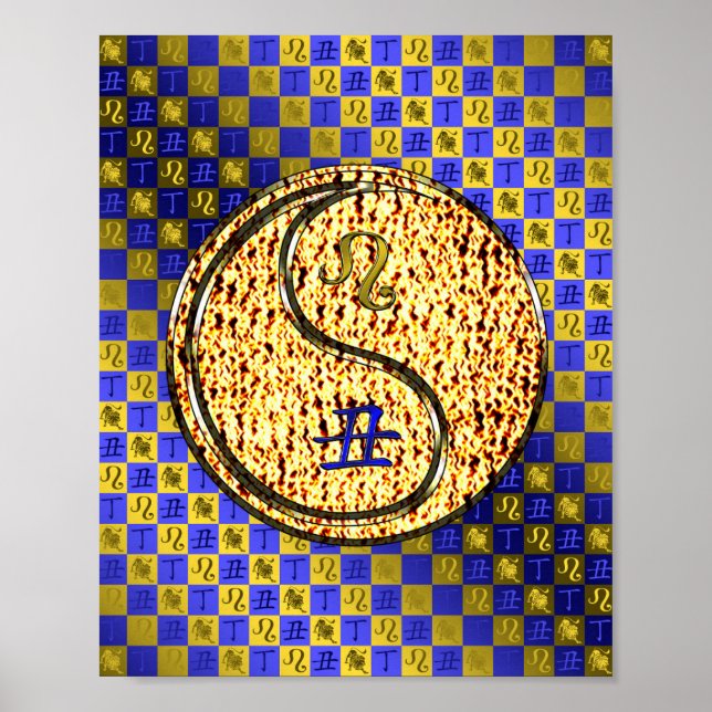 Poster Leo & Fire Ox (Frente)