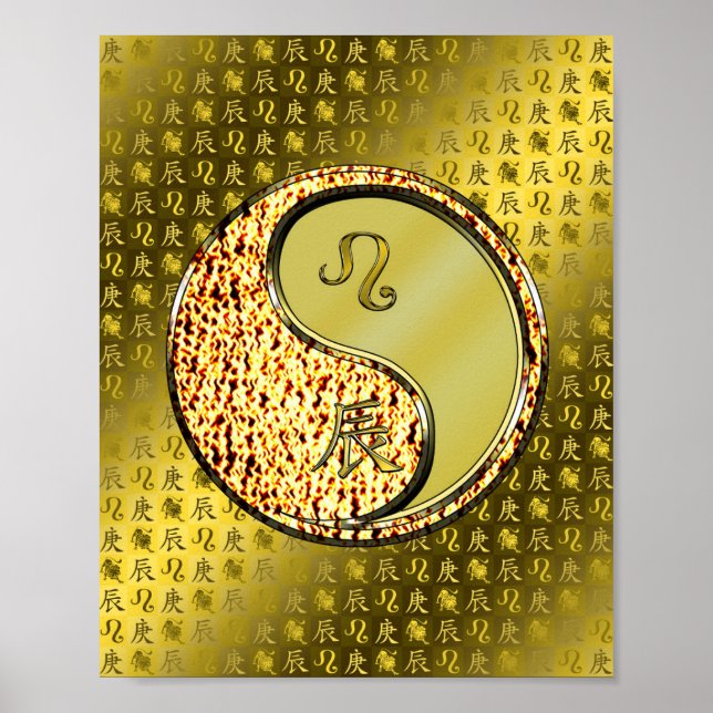Poster Leo & Metal Dragon (Frente)