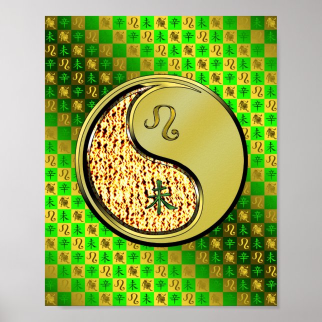 Poster Leo & Metal Goat (Frente)