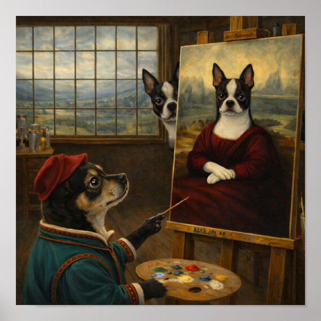 Poster "Leo & Mona" (Frente)