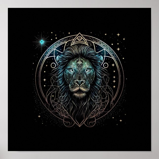 Poster Leo the Lion (Frente)