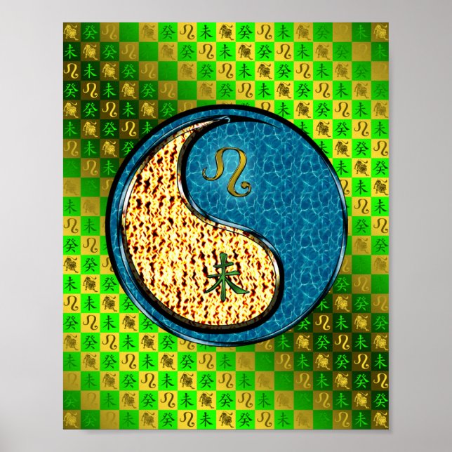 Poster Leo & Water Goat (Frente)