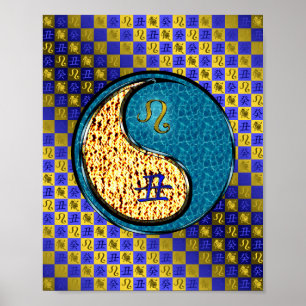 Poster Leo & Water Ox