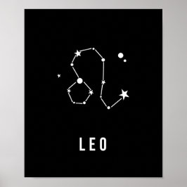Pôster Leo Zodiac - Cotação de Sinal