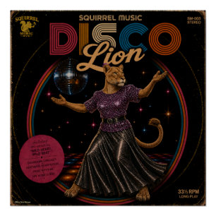 Pôster Leoa do Disco