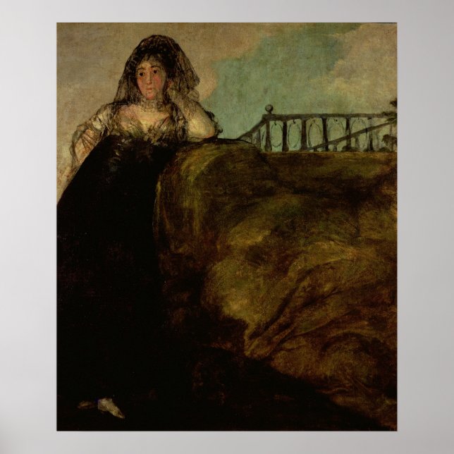 Poster Leocadia Zorilla, the Artist's Housekeeper (Frente)