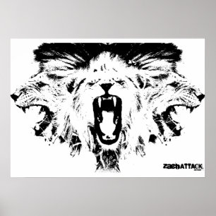 Pôster Leões de RAWR