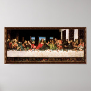 Pôster Leonardo da Vinci - arte de renascimento da últim